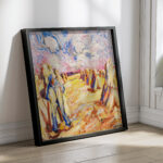 Erntefeld 1912 Peter August Bockstiegel 4 mockup