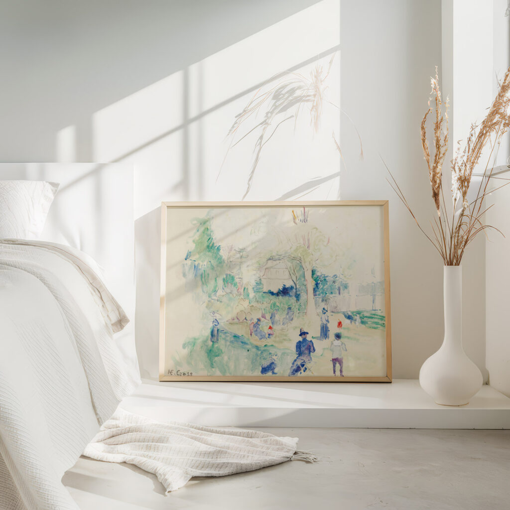 Etude Pour Le Ranelagh circa 1900 Henri Edmond Cross 4 mockup