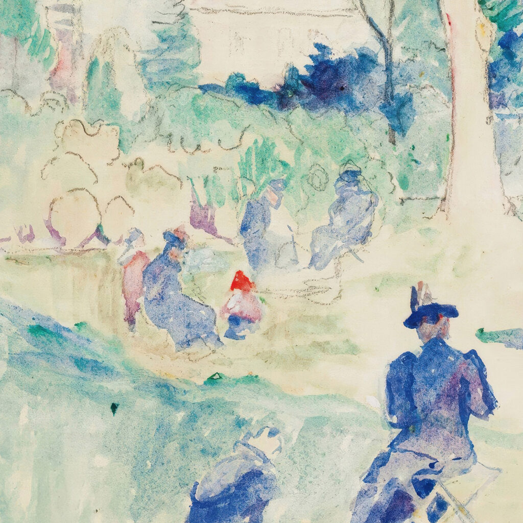 Etude Pour Le Ranelagh circa 1900 Henri Edmond Cross 8 mockup