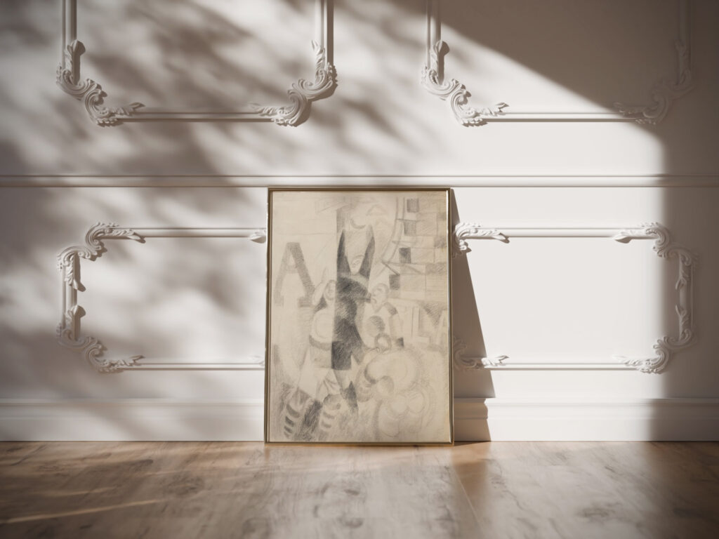 Etude pour lEquipe de Cardiff circa 1920 Robert Delaunay video mockup
