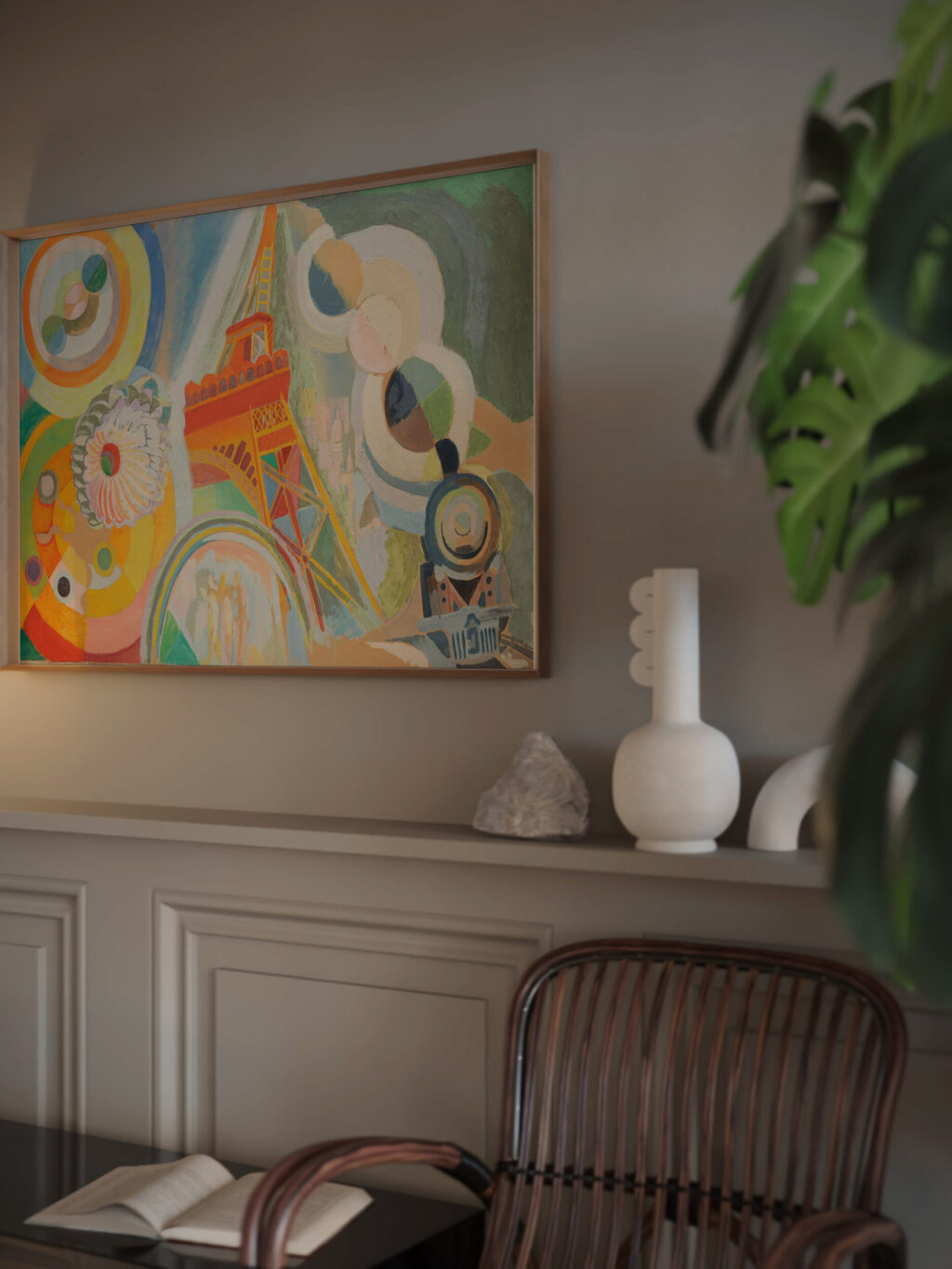 Etude pour ‘Air fer et eau 1936 37 Robert Delaunay video mockup