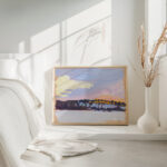 Evening Landscape 1899 Akseli Gallen Kallela 4 mockup