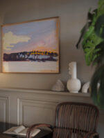 Evening Landscape 1899 Akseli Gallen Kallela video mockup