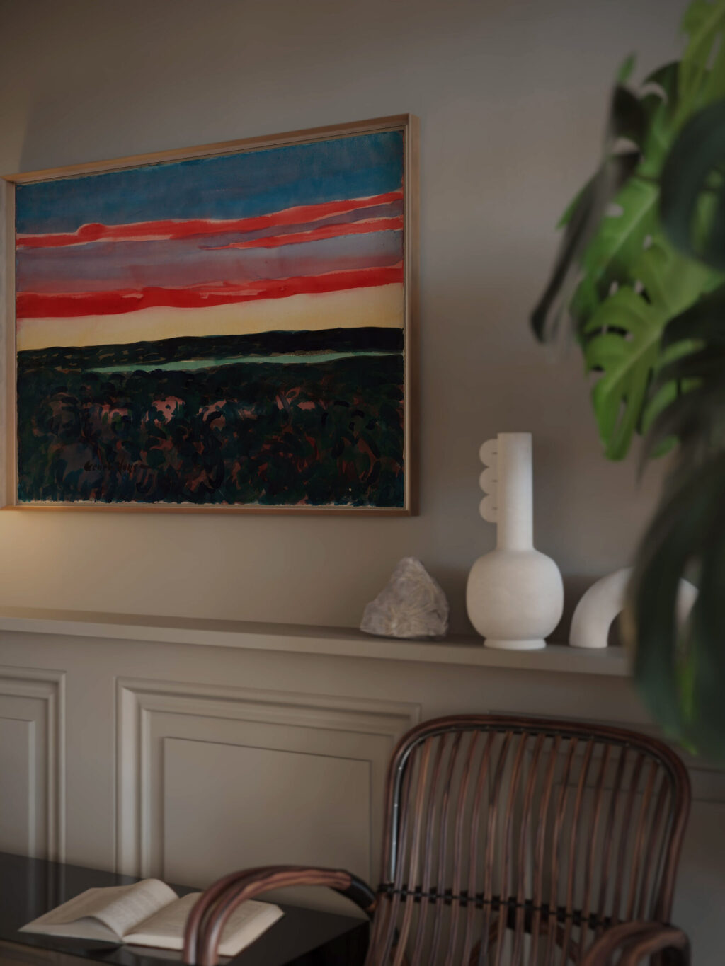 Evening Splendor ca. 1930 George Luks video mockup