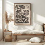 Ex libris met bloemenvaas 1906 Reijer Stolk 5 mockup