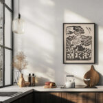 Ex libris met bloemenvaas 1906 Reijer Stolk 6 mockup