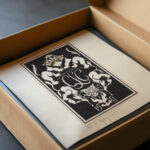 Ex libris van Carel Lion Cachet 1941 Carel Adolph Lion Cachet video mockup