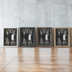 Ex libris van Christelijke Jongemannen Vereeniging Excelsior 1916 Carel Adolph Lion Cachet 1 framed posters mockup