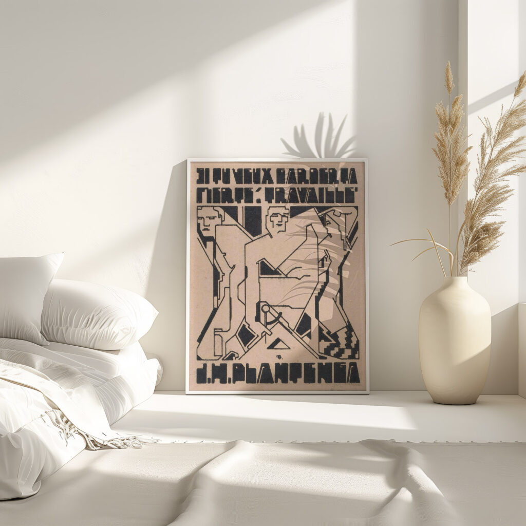 Ex libris van J.H. Plantenga 1906 Reijer Stolk 4 mockup