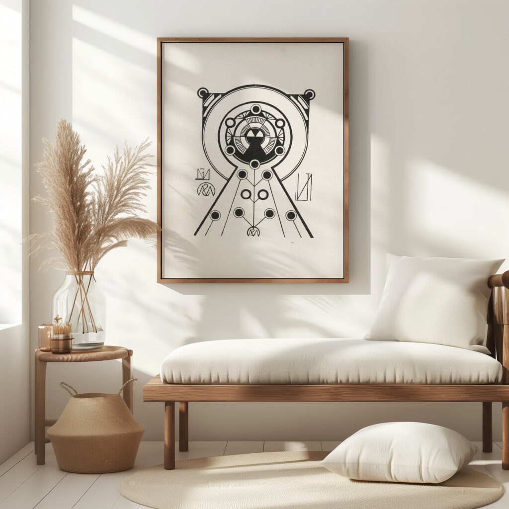 Ex libris van JFN 1910 Samuel Jessurun de Mesquita 5 mockup