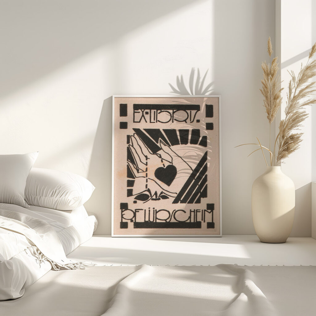 Ex libris van P. Flurscheim 1906 Reijer Stolk 4 mockup