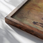 Exiles 1943 Cyprian Majernik close up dark wood mockup