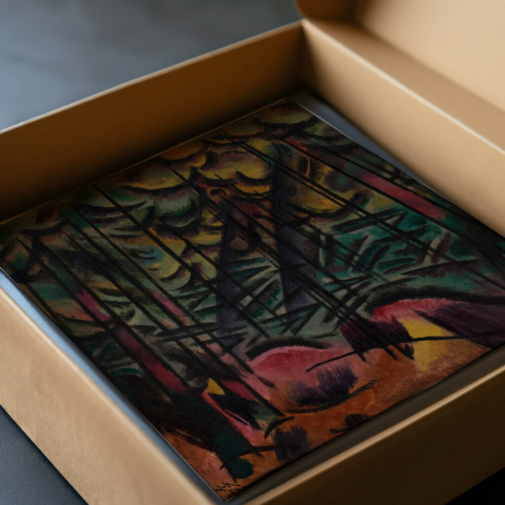 Expressive firs 1924 Johann Walter Kurau video mockup