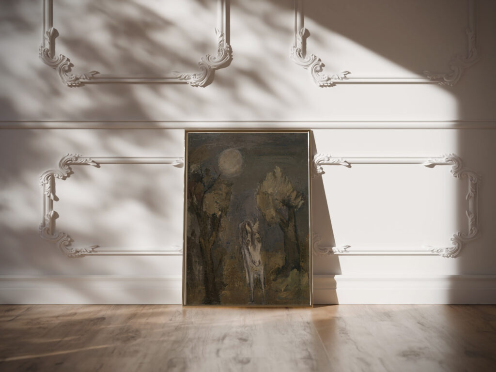 Ezel bij maanlicht Arie Van de Giessen video mockup