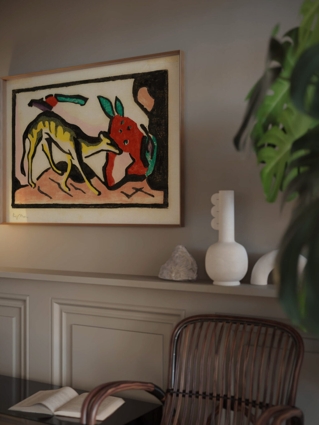 Fabeltier 1912 Franz Marc video mockup