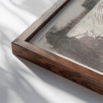 Fabriek aan de Zaan 1893 Jac Jongert close up dark wood mockup