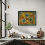 Facade Brown Green 1919 Paul Klee 6 mockup