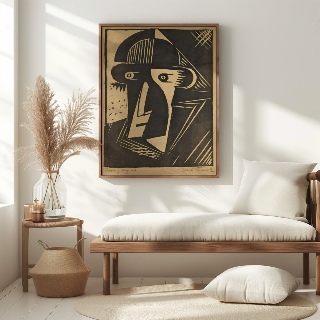 Face From Cinema Josef Capek 5 mockup