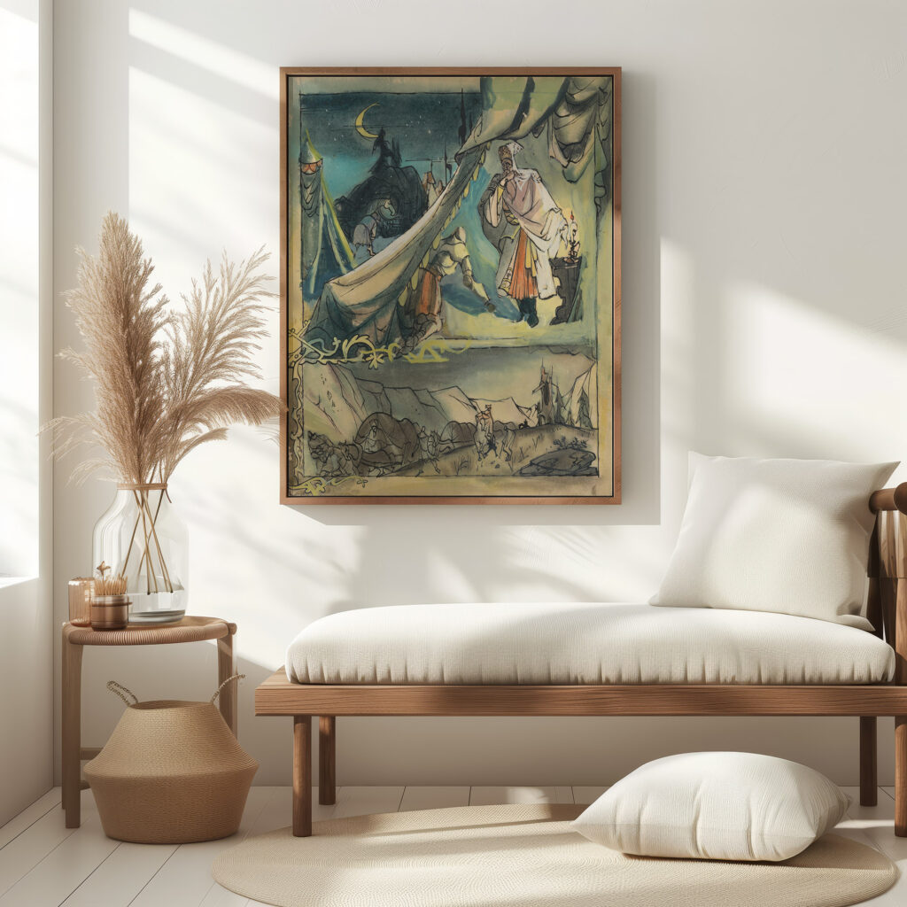 Fairy Tale Illustration Jan Novak 5 mockup