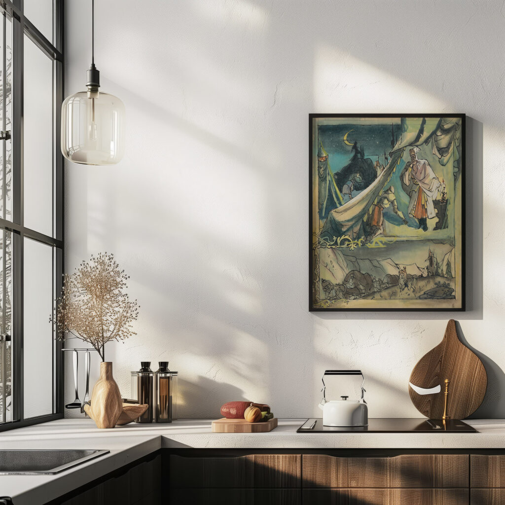 Fairy Tale Illustration Jan Novak 6 mockup