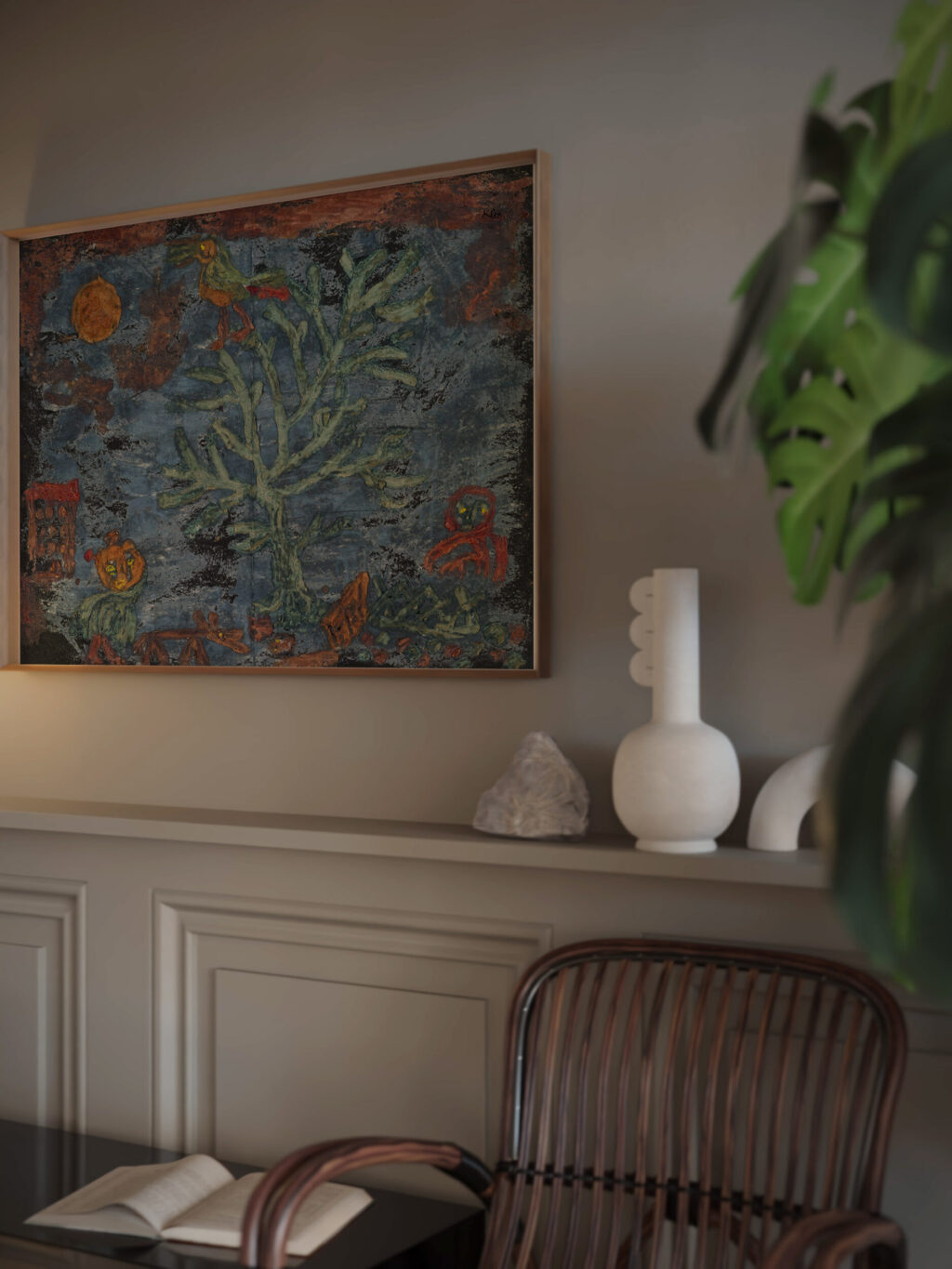 Fairy tale of the north 1930 Paul Klee video mockup