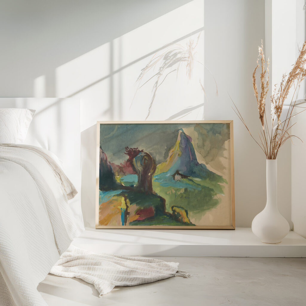 Fairytale Landscape David and Goliath Jan Novak 4 mockup