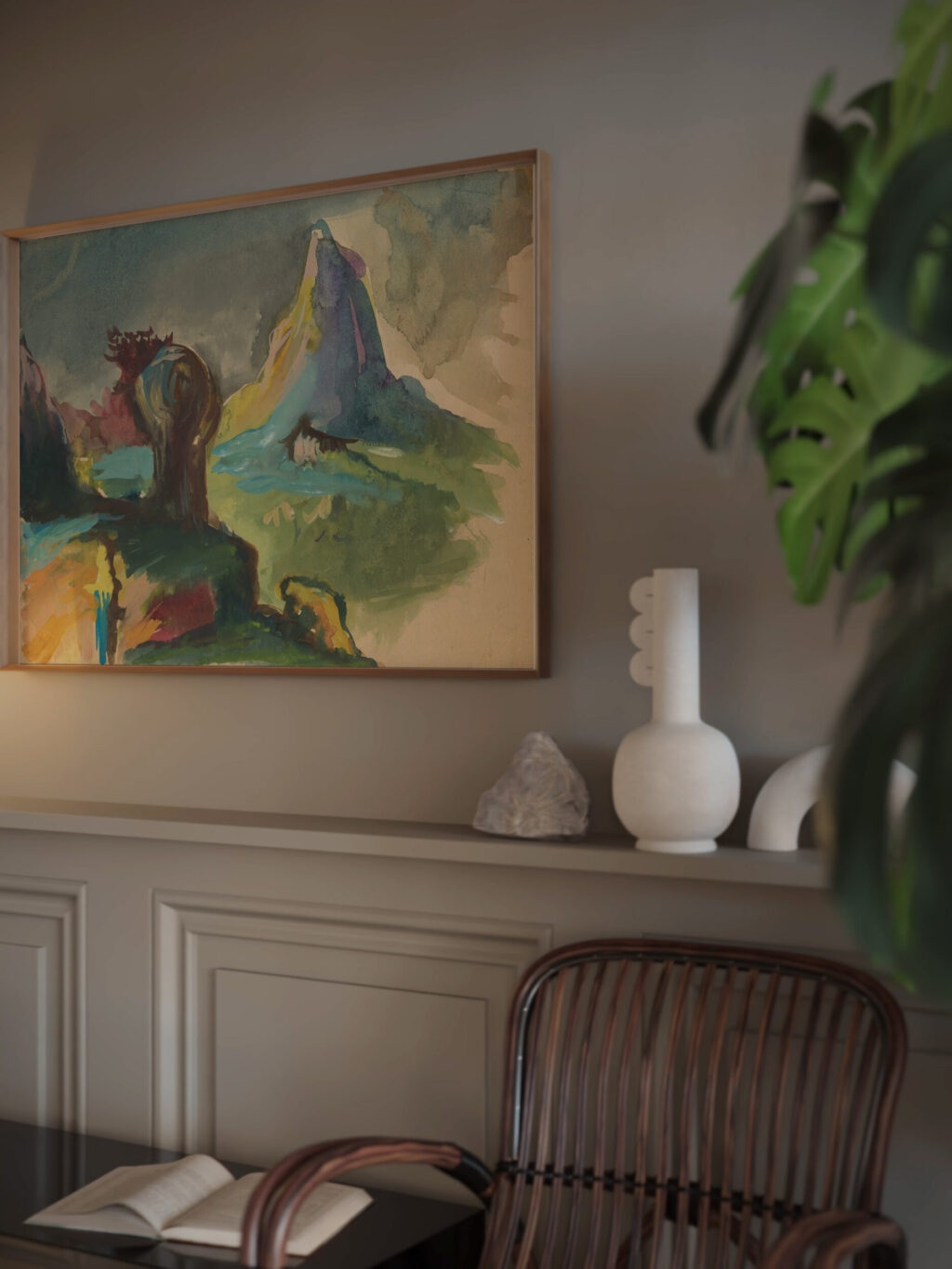 Fairytale Landscape David and Goliath Jan Novak video mockup