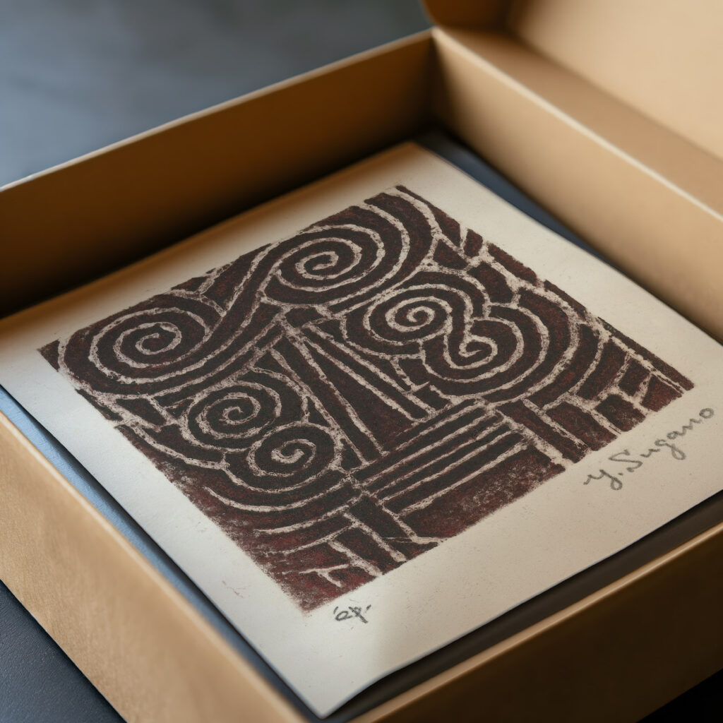 Fantasie in rood 1937 1969 Yo Sugano video mockup