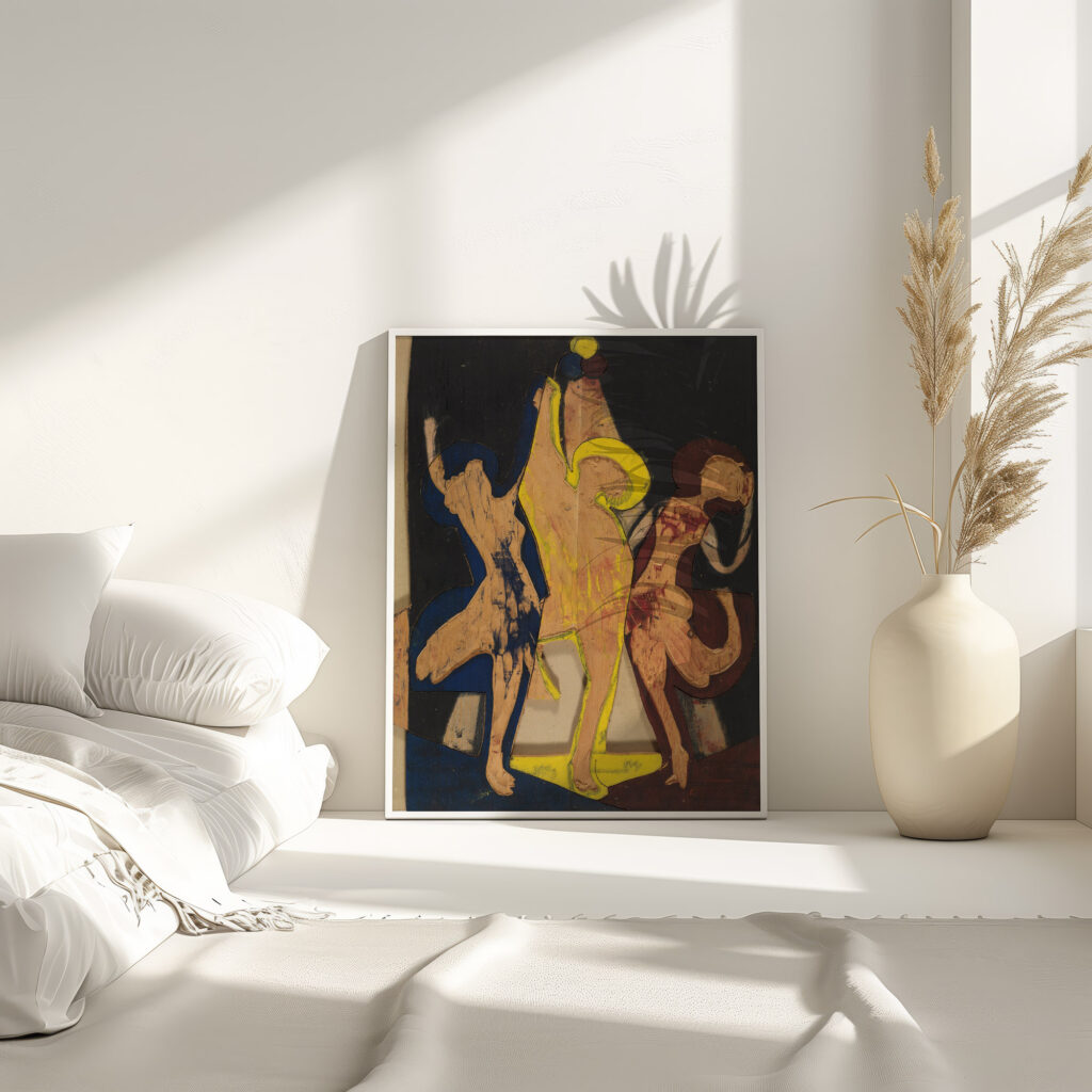 Farbentanz Farbstock I 1933 Ernst Ludwig Kirchner 4 mockup