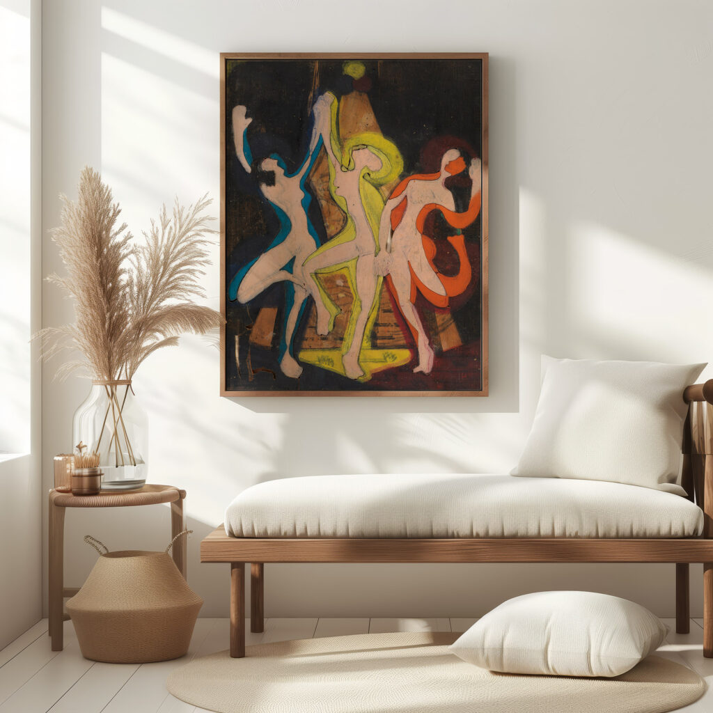 Farbentanz Farbstock II 1933 Ernst Ludwig Kirchner 5 mockup