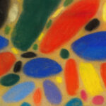 Farbkomposition mit Rund und Ovalformen 1933 Adolf Holzel 8 mockup