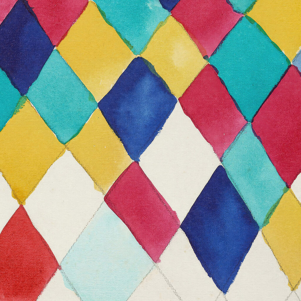 Farbstudie mit Rauten 1913 Wassily Kandinsky 8 mockup