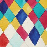 Farbstudie mit Rauten 1913 Wassily Kandinsky 8 mockup