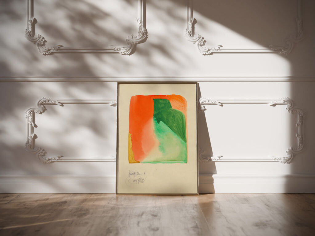 Farbstudien 10 Blatter I 1923 Karl Wiener video mockup