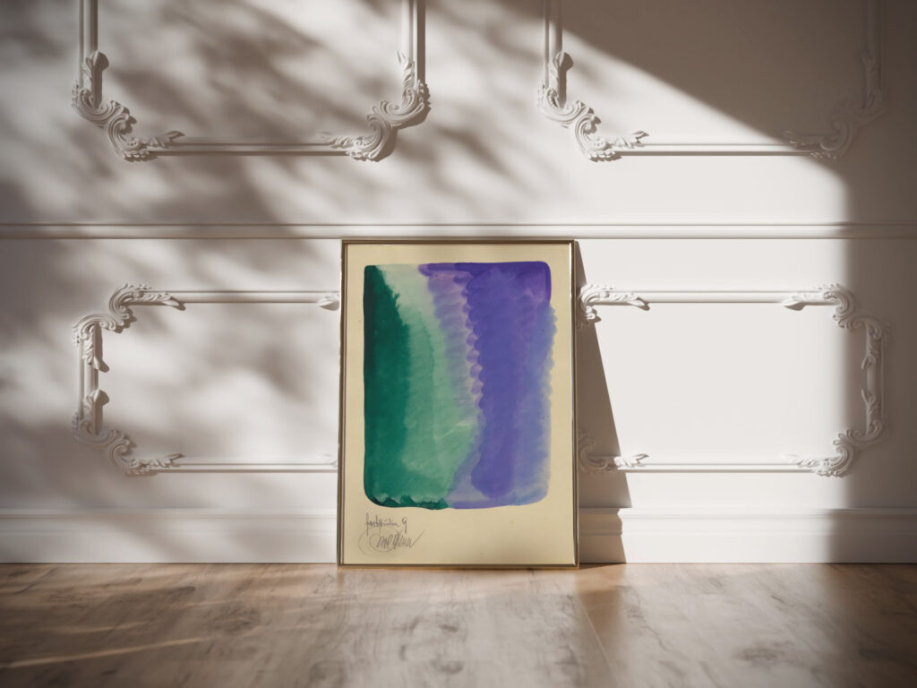 Farbstudien 10 Blatter IX 1923 Karl Wiener video mockup