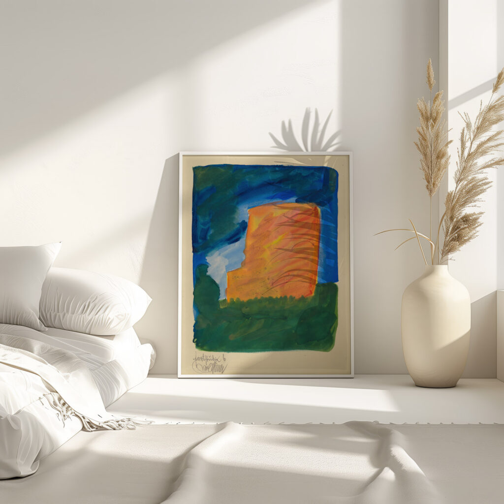 Farbstudien 10 Blatter VI 1923 Karl Wiener 4 mockup