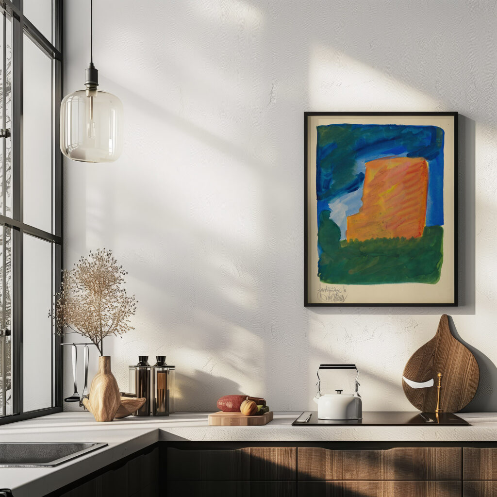 Farbstudien 10 Blatter VI 1923 Karl Wiener 6 mockup