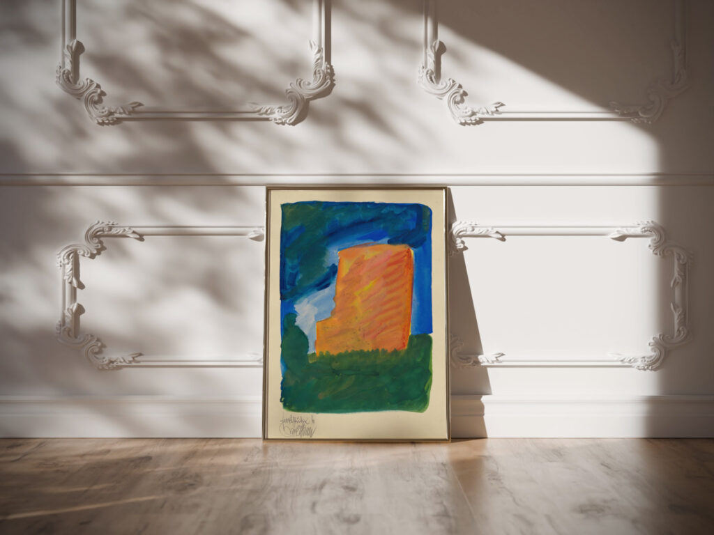 Farbstudien 10 Blatter VI 1923 Karl Wiener video mockup