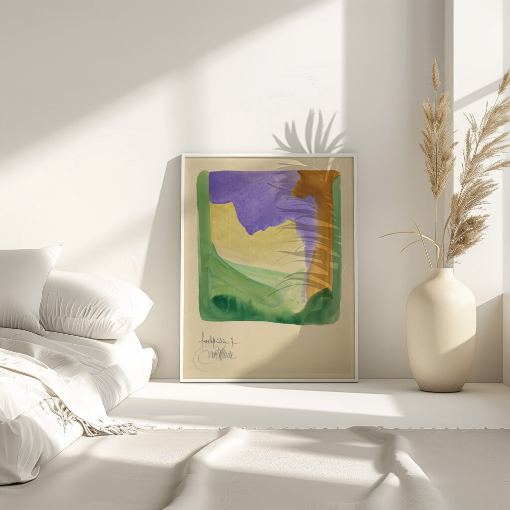 Farbstudien 10 Blatter VII 1923 Karl Wiener 4 mockup