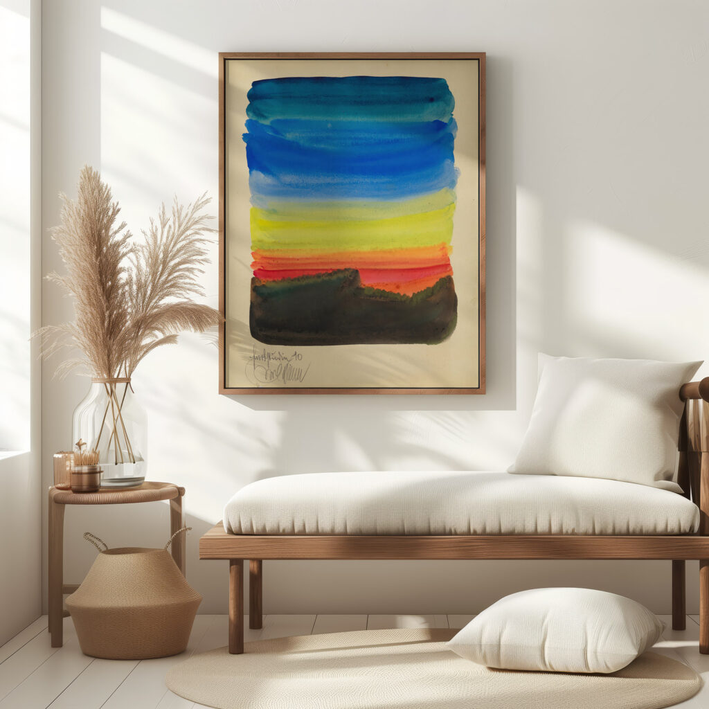 Farbstudien 10 Blatter X 1923 Karl Wiener 5 mockup