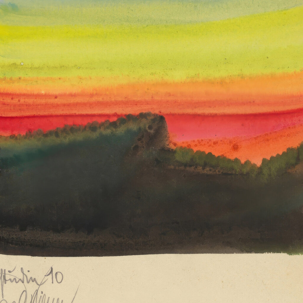 Farbstudien 10 Blatter X 1923 Karl Wiener 8 mockup