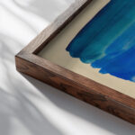 Farbstudien 10 Blatter X 1923 Karl Wiener close up dark wood mockup