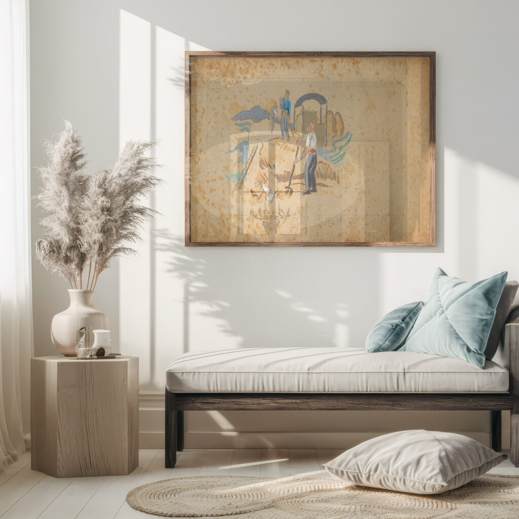 Farmers Hay making Mainie Jellett 5 mockup