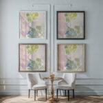 Farvestudie til Langelinie billedet 1922 1927 Edvard Weie framed posters mockup