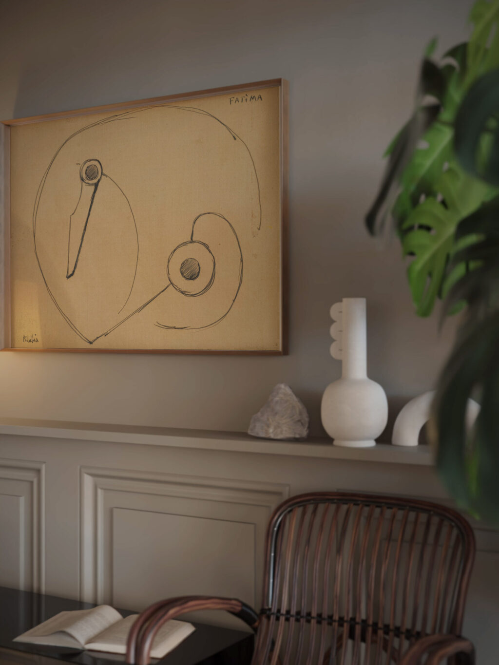 Fatima 1916–17 Francis Picabia video mockup