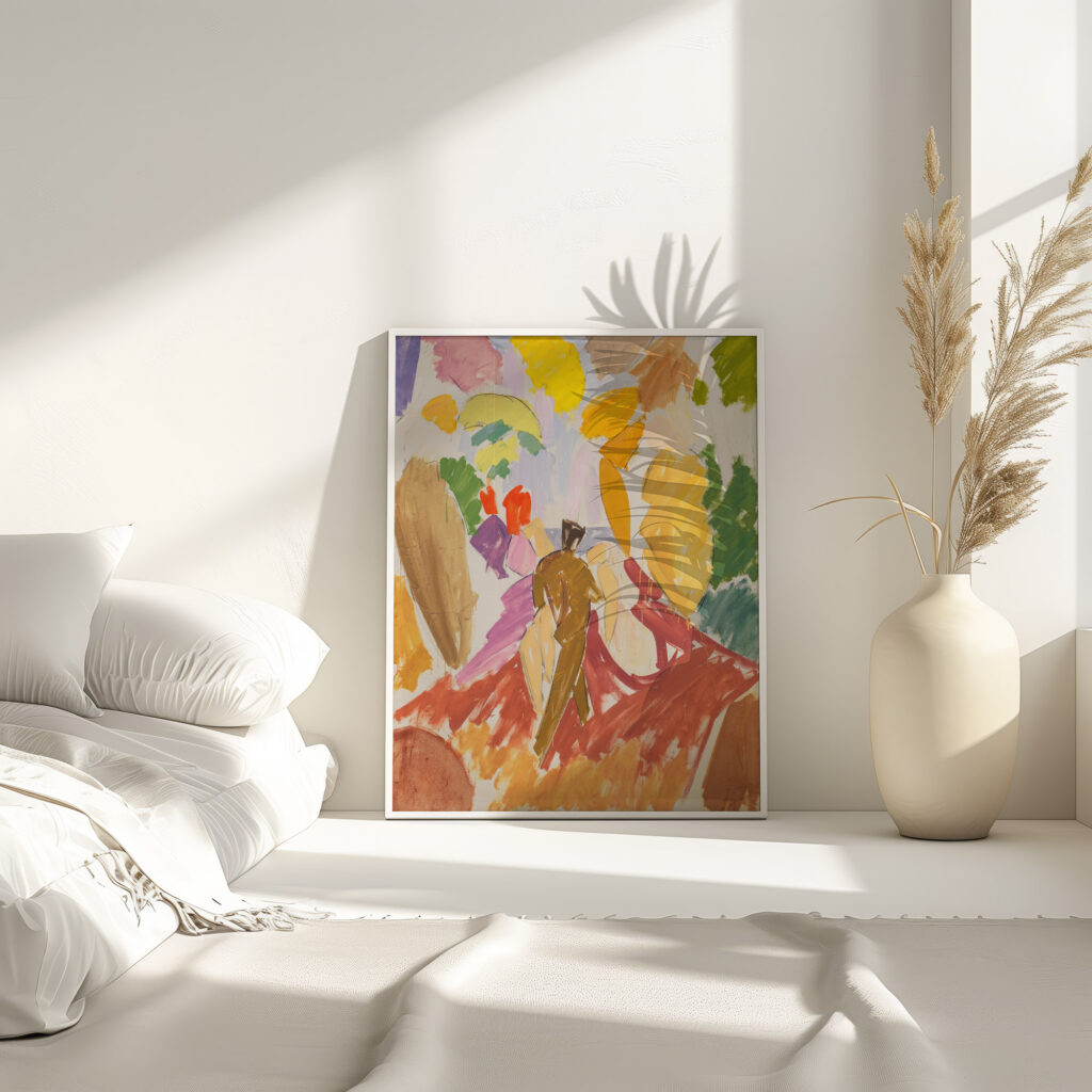 Faun and Nymph 1939 1941 Edvard Weie 4 mockup