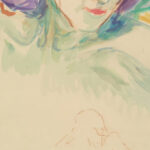 Female head 1932 1942 Edvard Munch 8 mockup