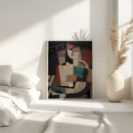 Femme Assise Seated Woman c. 1917 Maria Blanchard 4 mockup