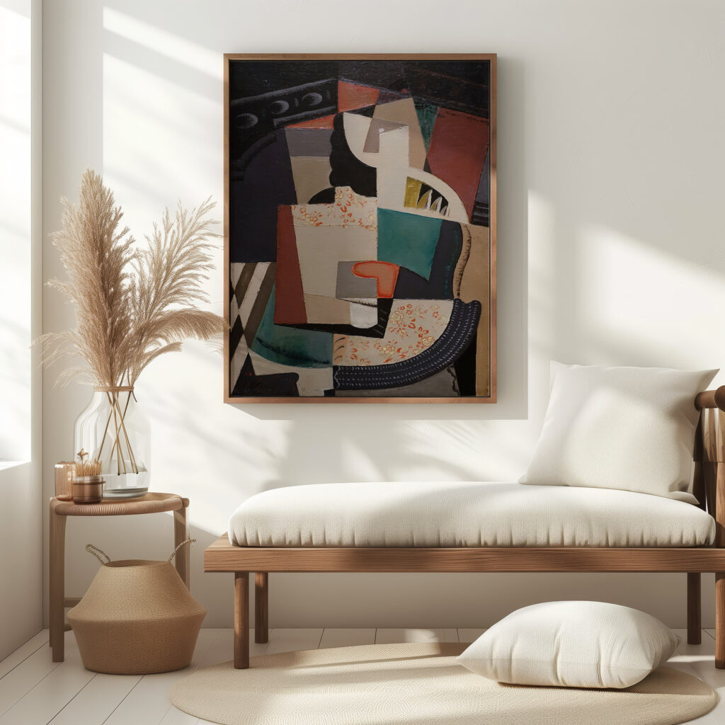 Femme Assise Seated Woman c. 1917 Maria Blanchard 5 mockup