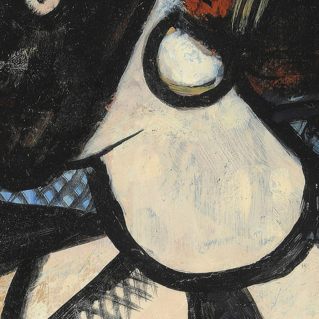 Femme au masque circa 1938 1939 Francis Picabia 8 mockup